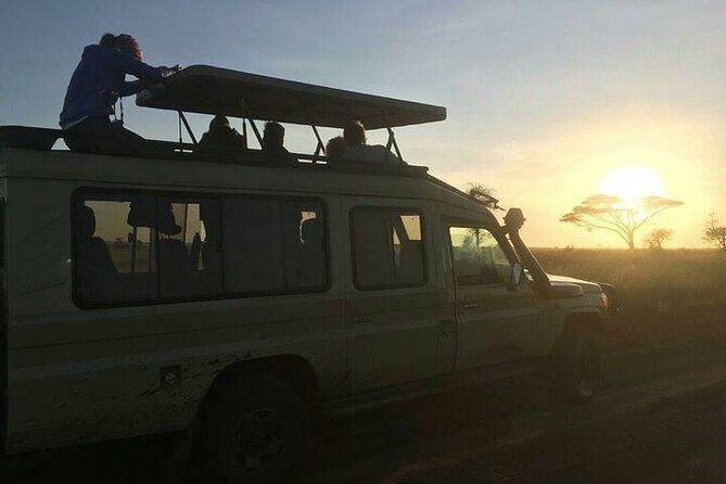 4 Days lodge &camping Tarangire,Serengeti, Ngorongoro Safari Tour - Ngorongoro crater: the bowl effect is real