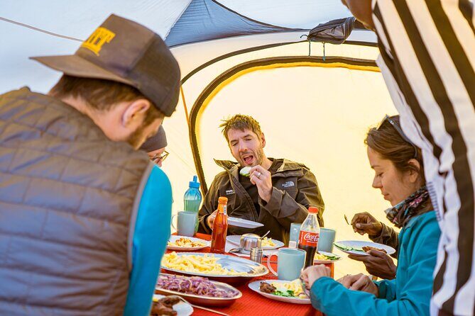 6 Days Climb Private Tour in Mount Kilimanjaro - Camp life with Mountain Hardware tents and thick foam pads