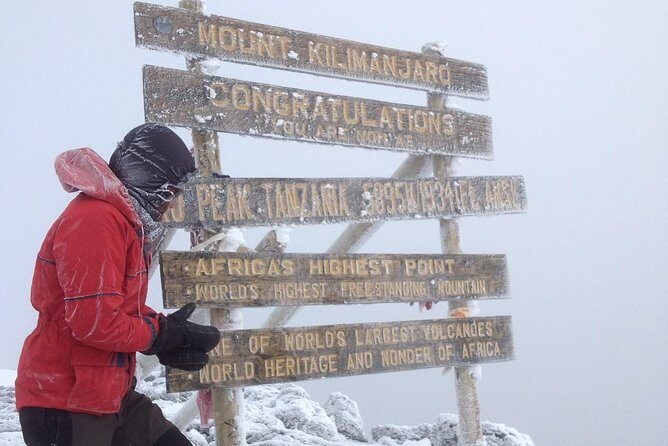 7 days Lemosho route Climbing Mt.Kilimanjaro - Day 6 summit night: Stella Point sunrise to Uhuru Peak