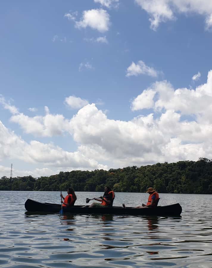 Arusha:Canoeing/Kayaking &/or Cycling Adventure (with Lunch) - Lake Duluti Canoe: calm water, real birding, and a forest edge