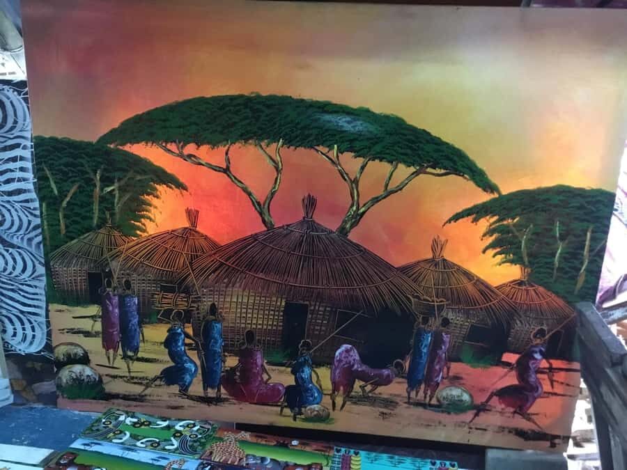 Dar es Salaam: City Tour - Mwenge Carvings Market + Tingatinga: Shop for Craft, Not Just Souvenirs