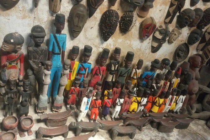 Dar es Salaam City Tour - Everyday - Tingatinga Arts Cooperative Society: bicycle paint turned into Tanzanian art