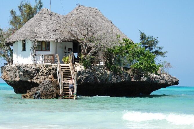 Dolphin tour, Jozani Forest, Jambiani Kuza Cave, Paje Beach &The Rock restaurent - The Rock restaurant on its own island: views you’ll remember, plan the meal
