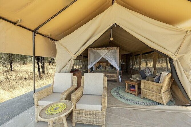 From Arusha: 6 Day Classic Game Drive Serengeti & Ngorongoro - Days 2–3 Ndutu and the calving season: lions and leopards near the riverbank