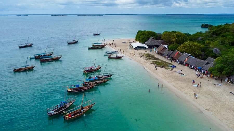 From Paje/Jambian: Safari Blue Snorkelling with Lunch - From Paje/Jambiani to Fumba Village: the morning flow