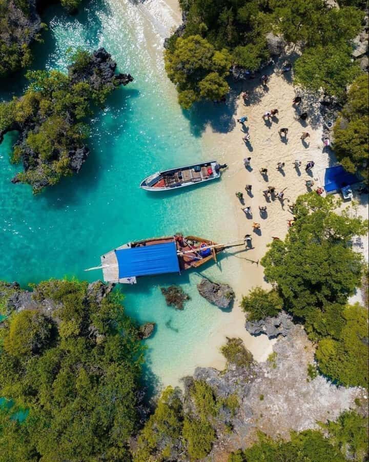 From Paje/Jambian: Safari Blue Snorkelling with Lunch - Hidden lagoons, mangroves, and uninhabited islands