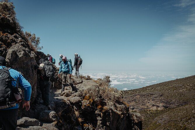 Kilimanjaro climb, Lemosho Route (6-day) - Barafu Summit Camp and the Kosovo acclimatization loop (Day 5)