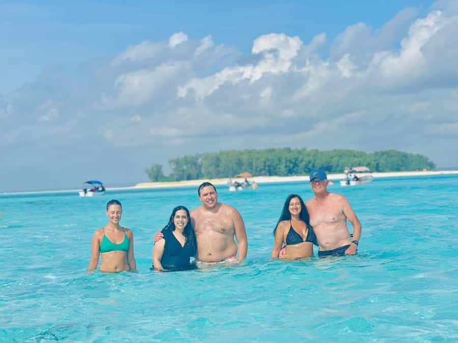 Mnemba dolphin & snorkel: from matemwe, pwani, kwingwa, Uroa - Snorkeling around Mnemba: coral and fish you can see up close