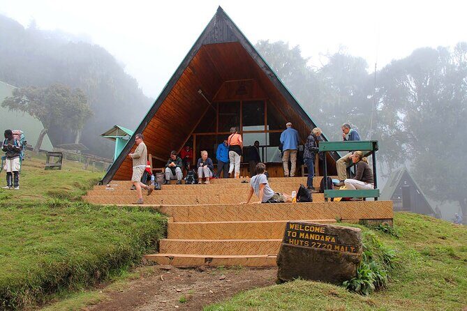 Mount Kilimanjaro Day Hike Through Marangu Route to Mandara Hut - Mandara Hut lunch box and the Maundi Crater side hike
