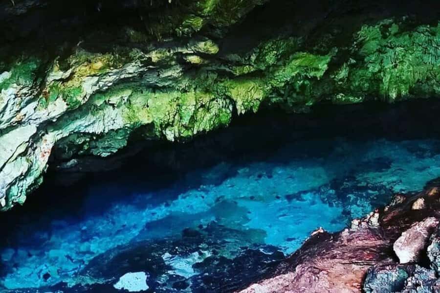 Salaam Cave Tour, Kuza Cave, Paje Beach, Lunch at The Rock - Boat time and dolphin spotting chances in Kizimkazi waters
