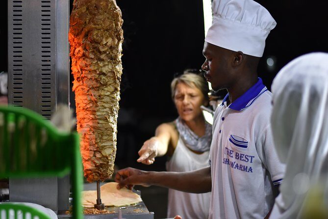 Stone Town Evening Walk Tour With Visit Food Markets - Forodhani Gardens Food Market Dinner: Urojo, Zanzibar Pizza, and Shawarama