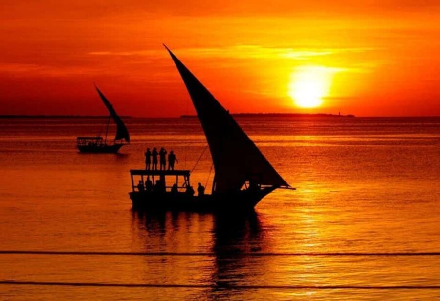 Stone Town: Sunset Dhow Cruise Experience - Stone Town sunset on a traditional dhow: the view you came for
