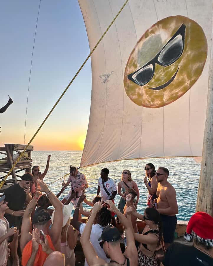 Sunset party cruise in Zanzibar with BoomBoom Boat - What’s Included (and What’s Not)