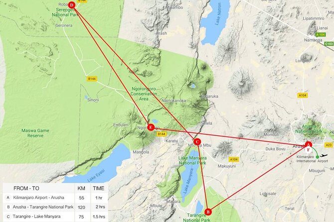Tanzania Classic - 7 Days - First Day in Arusha: Arrive, Get Oriented, Then Get Going
