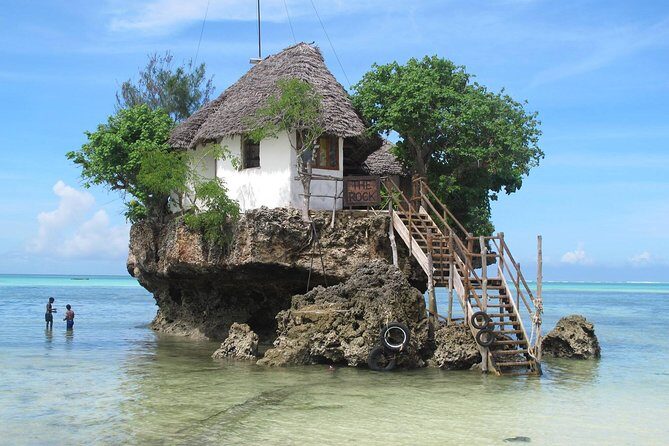 The Rock Restaurant & Blue Lagoon Half Day Tour in Zanzibar - Door-to-door pickup in Zanzibar: the part to watch