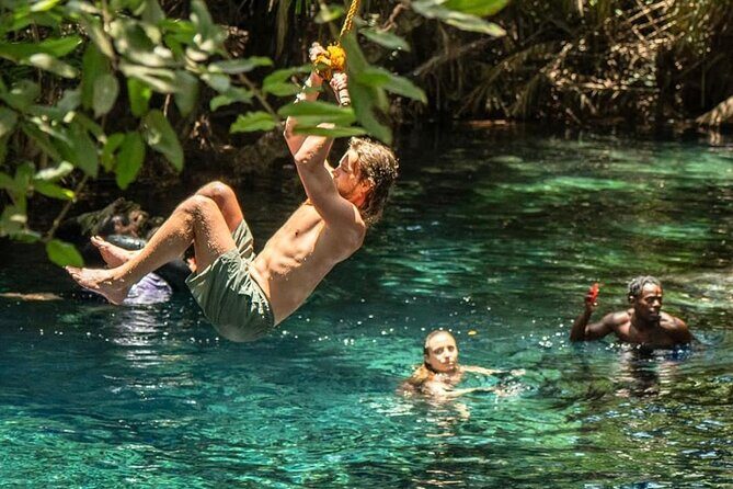 Waterfall, coffee tour & hot springs - lunch and drinks included - Materuni Waterfalls: a short hike through forest and a Kilimanjaro sightline