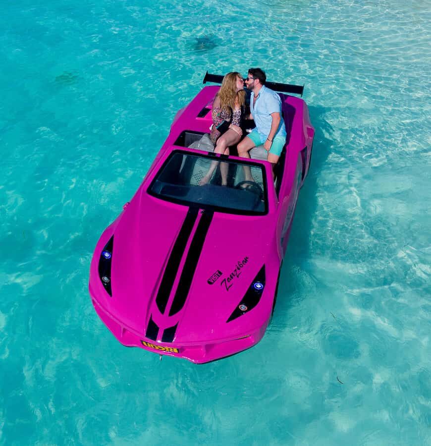 Zanzibar: Jet Car Ride with Drone footages (pickup included) - Jet-Car Over Zanzibar Water: What You’re Really Doing