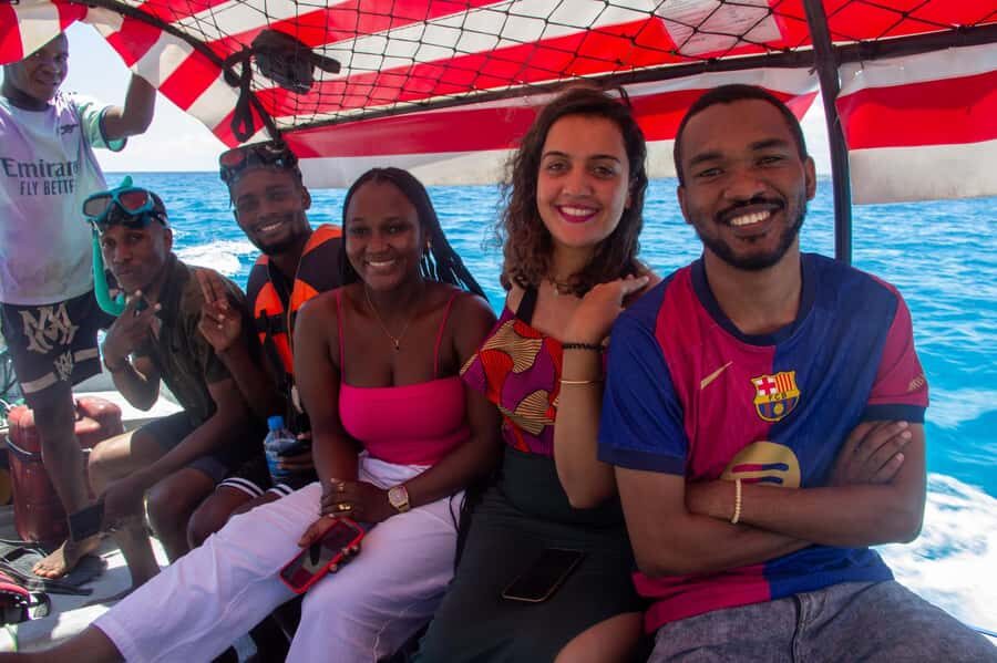 Zanzibar: Mnemba island Snorkeling & Boat Tour with Lunch - The Mnemba photo stop, swimming time, and lunch moments