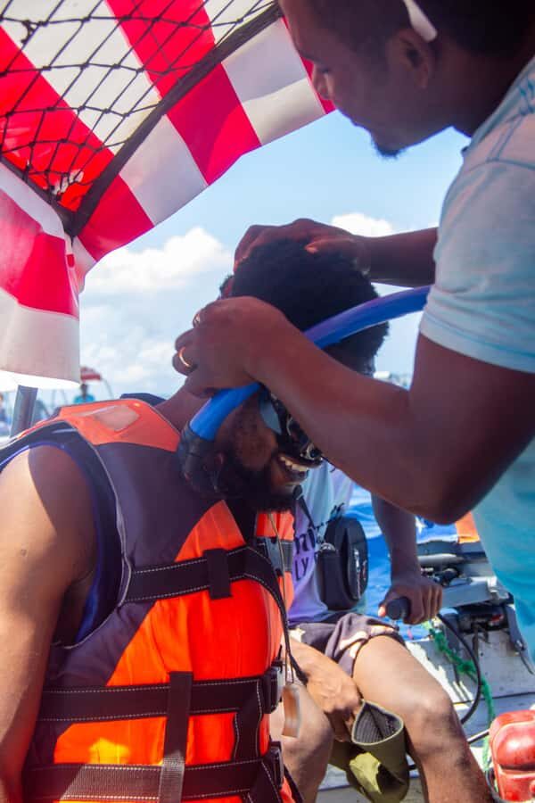 Zanzibar: Mnemba island Snorkeling & Boat Tour with Lunch - Team and communication: guides like Nagim, Tom, Abdul, and Hassan
