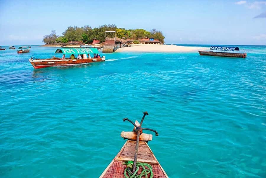 Zanzibar: Prison Island and Nakupenda Sandbank - Nakupenda Sandbank: snorkeling, swimming, and camp-style beach time