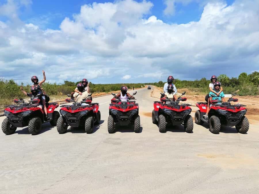 Zanzibar: Quad Bike Adventure departing from Kendwa or Nungwi - The safety briefing and quad training: where nerves turn into confidence