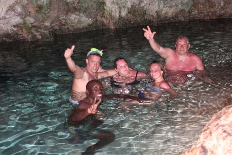 Zanzibar: Rock Restaurant and Cave Tour Visit - The Rock Restaurant: Iconic ocean views and a quick photo window