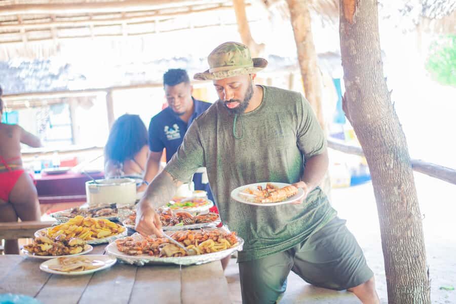 Zanzibar: Safari Blue Lagoon Trip with Snorkeling and Lunch - Mangrove lagoon swimming: the quieter waterworld stop