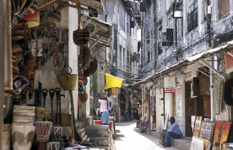 Zanzibar: Stone Town City Tour and Spice Farm with Lunch - City Market and fish auctions: the daily trade you can actually feel
