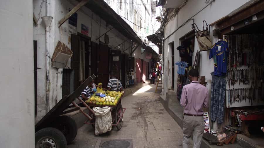 Zanzibar: Stone Town & Spice Farm Tour with Lunch - City Market and fish auctions: the best kind of chaos