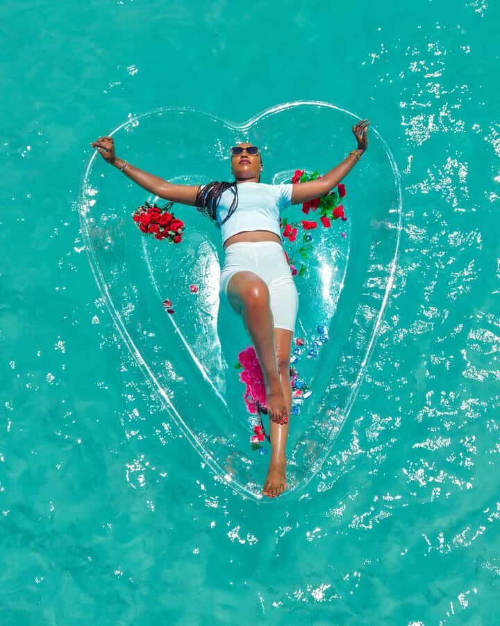 Zanzibar: Transparent Kayak and Drone (with Pickup Included) - Watching Zanzibar from below: what the clear kayak actually gives you